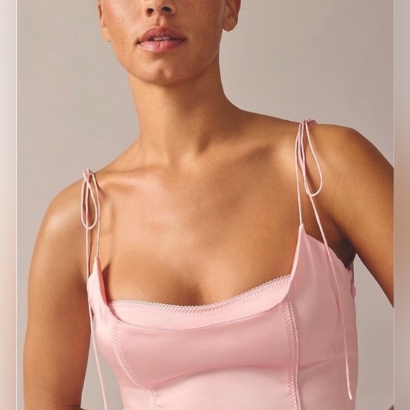 “J. CREW” Anna October Side Split Dress in PINK ORCHID - Picture 1 of 4